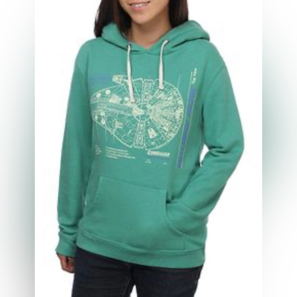 Green Star Wars Hoodie size L